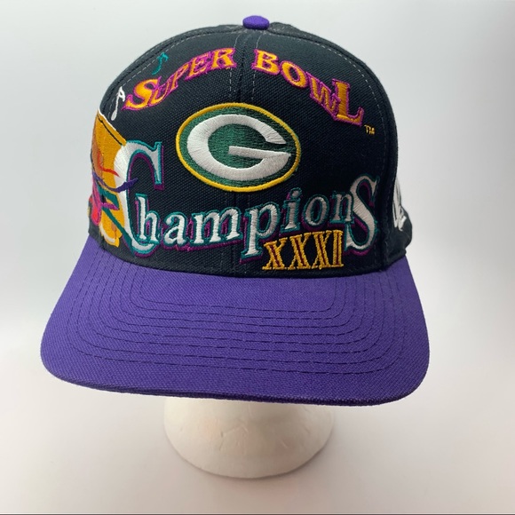 packers super bowl 31 hat